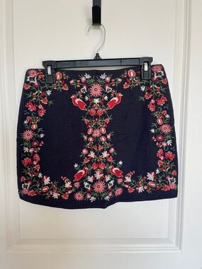 Vintage Embroidered Skirt
